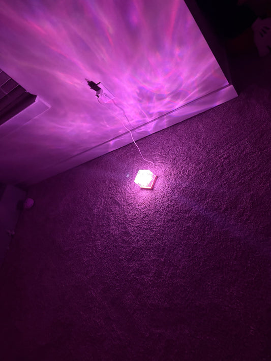 LED Water Ripple Projector